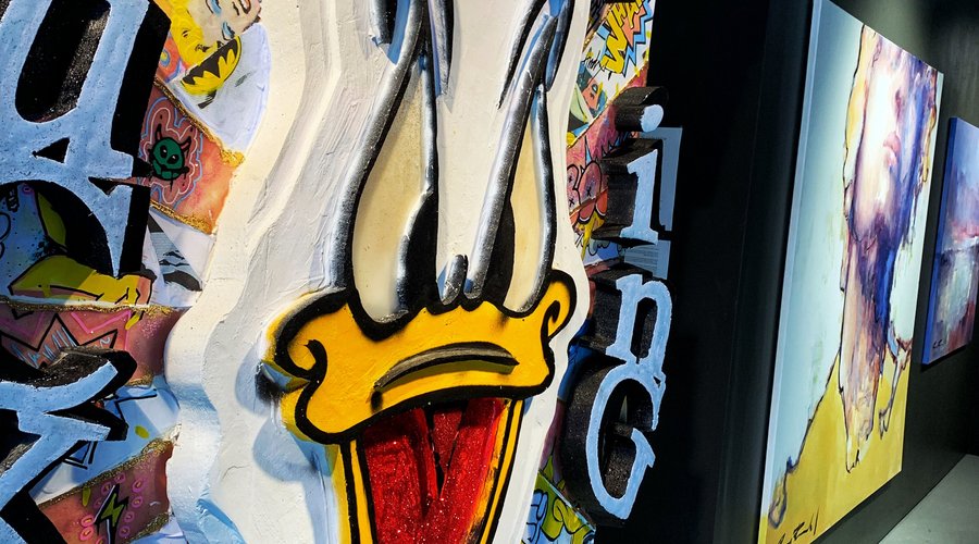 Donald made it to the Gallery