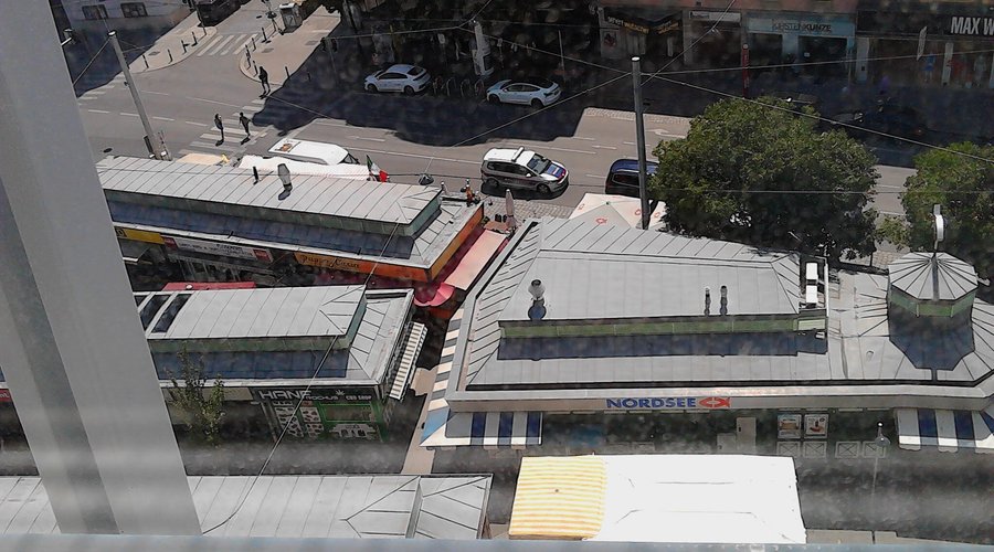 Rochusmarkt, from above