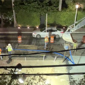 Heavy construction at 11pm- going on for days!