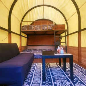 Wagon Tent Interior