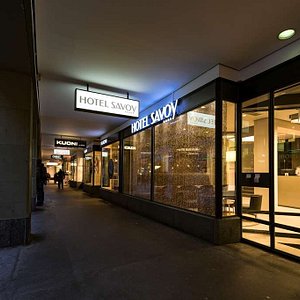 Savoy hotel entrance