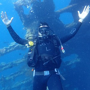 Diving with Palm Springs Bali team
