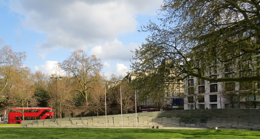 Australian War Memorial, Hyde Park Corner, Londres, RU (avril 2023)