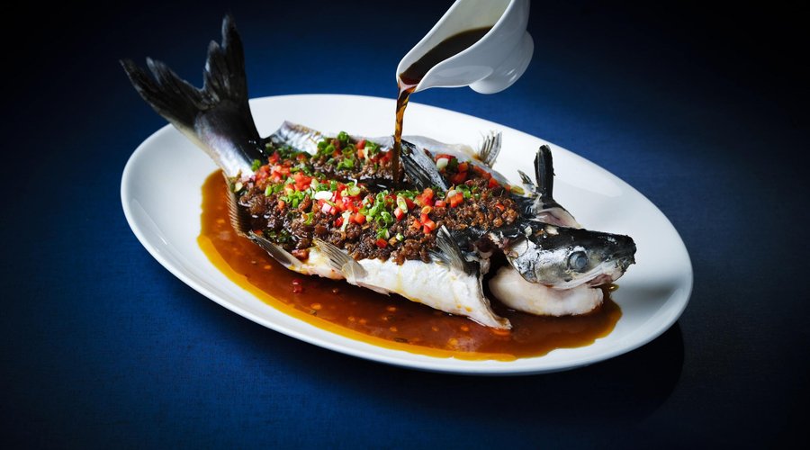 金蝦醬蒸原條巴丁魚  Steamed Patin Fish with Secret Shrimp Paste