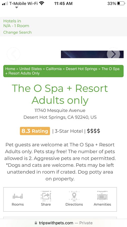 The O Spa Updated 2023 Prices Reviews And Photos Desert Hot Springs Ca Specialty Hotel