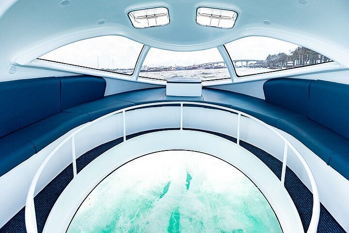 glass bottom boat eco tour