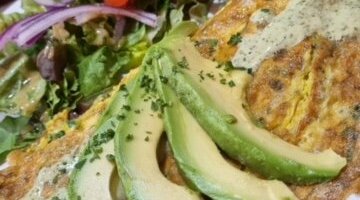 Green omelet
