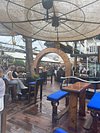 Astral Cocktail Bar its on the strip in Puerto Banus. A bar inside a pirate  ship how cool is that! Probably the best c…