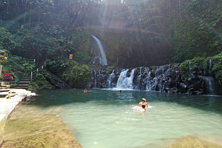 2023 Private Tour: Taman Sari Waterfall, Swing, Rice Terraces & Temple