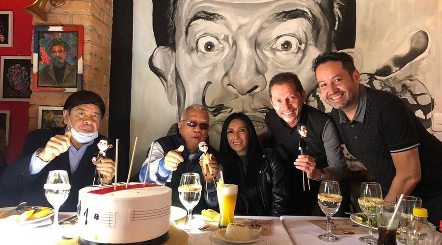 Fruko, Luis Felipe Gonzalez celebrando a Alquimia en Babou