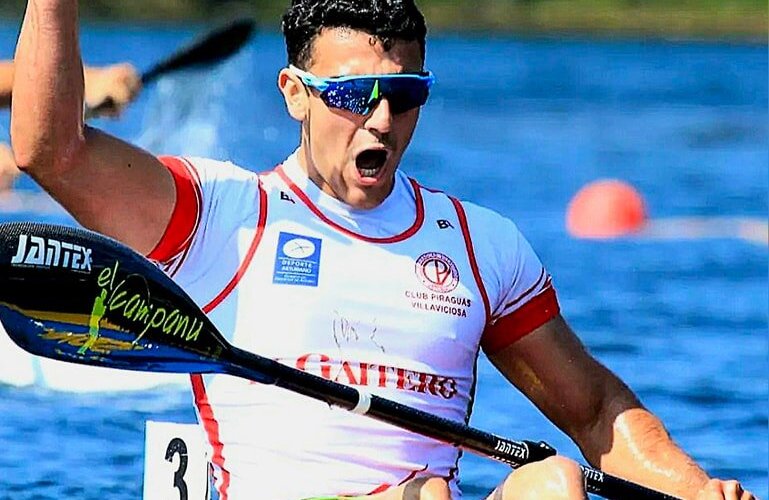 Enhorabuena! Campeón | Javier García Román | Copa de España / Selectivo K1-500 🥇 K1-1000 🥇 K4-500 5° K2-500 🥇  El Campanu con el Deporte Asturiano