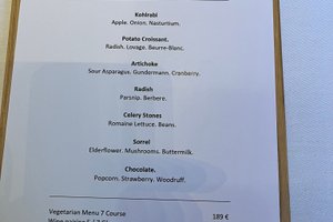 Speisekarte
