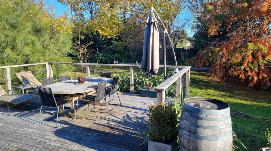 Outside patio