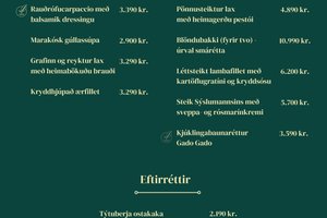 Speisekarte