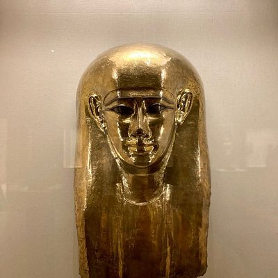 Χρυσό αιγυπτιακό κεφάλι.