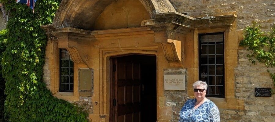 At Le Manoir for lunch May 2023