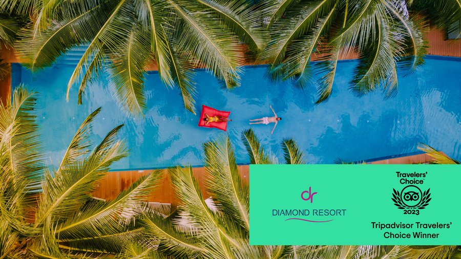 We are grateful to announce that Diamond Resort Phuket is now recognized with Tripadvisor Travelers' Choice Winner Award 2023. We strive to offer our guests quality service with the best coastal holiday experience.

Thank you for sharing your experience and please celebrate with us by expressing your stories with us at Tripadvisor.