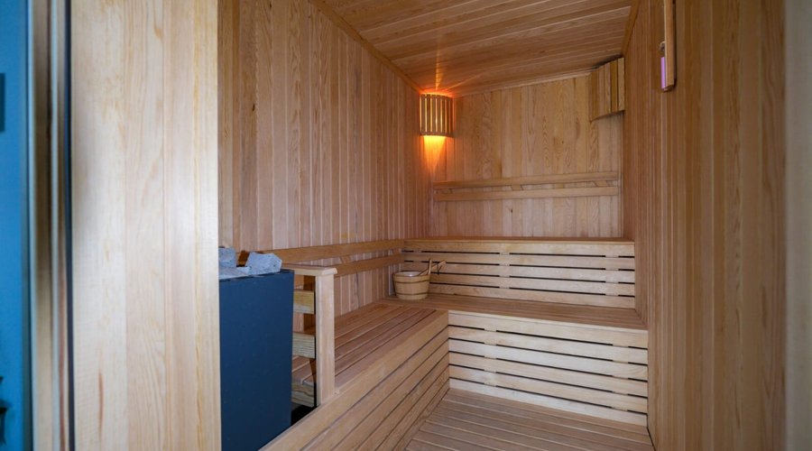 Sauna for relaxing