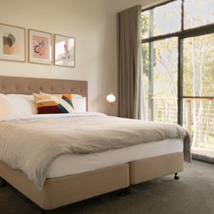 Luxury Villa bedroom at Bawley Point
