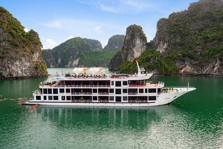 2024 Aspira Luxury Cruises -Halong Bay & Lan Ha Bay Route-2days/1night