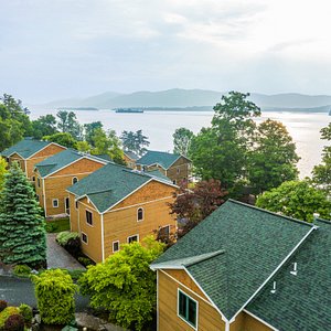 Our townhomes and villas have the most stunning views of Lake George.