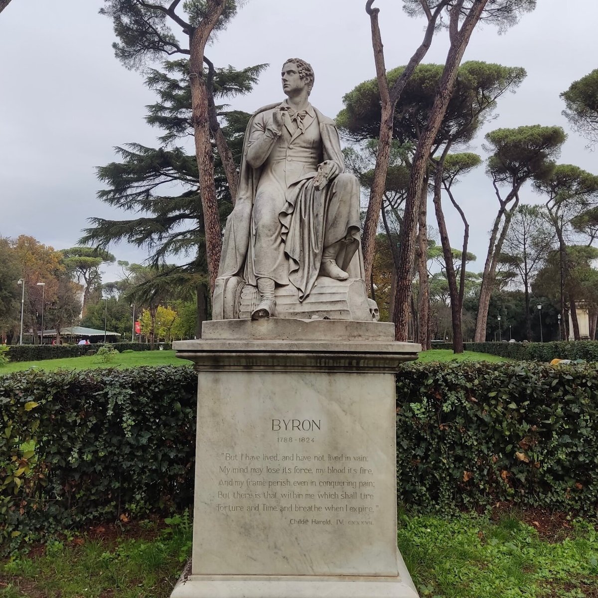 Monumento A George Gordon Byron, Рим: лучшие советы перед посещением -  Tripadvisor