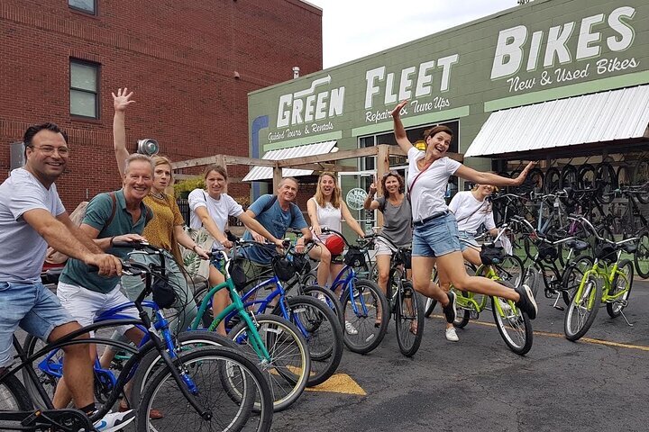 Green fleet bicycle shop sale