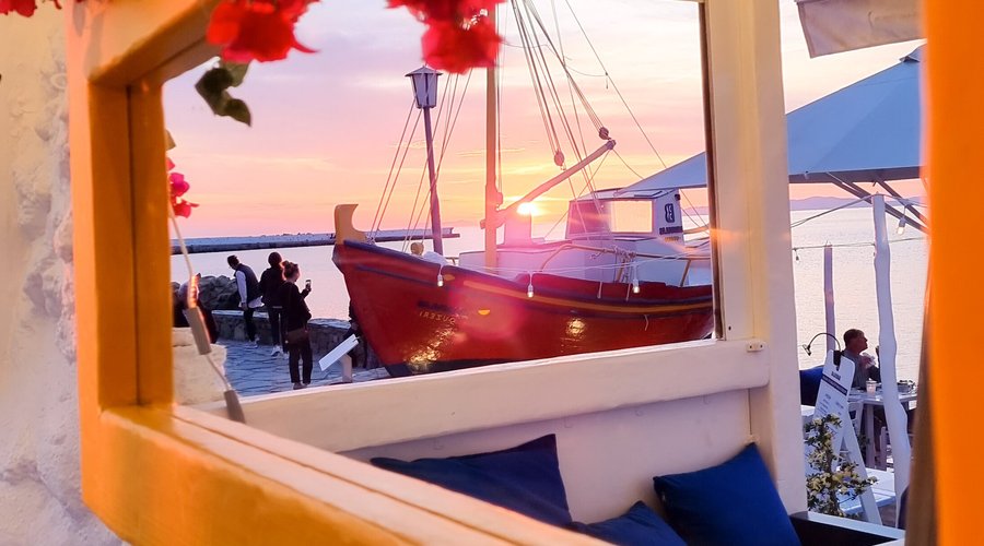 Sunset reflections