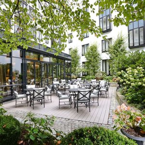Terrace of Hotel Munchen Palace