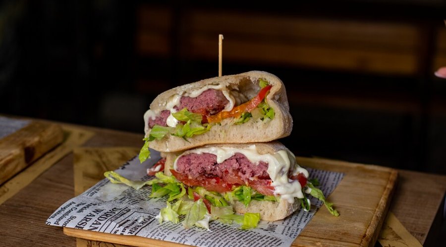 Happy Days Panino con hamburger 