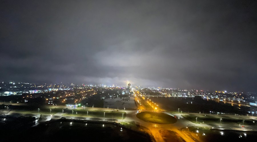 View City at night