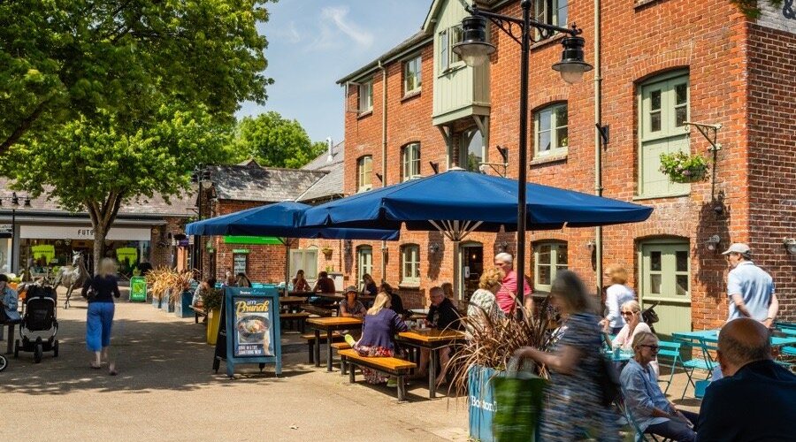 Accessible from street level, we have loads of space inside and out
