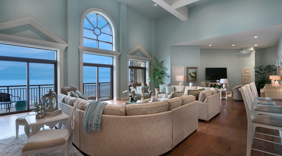 The Bridge living room