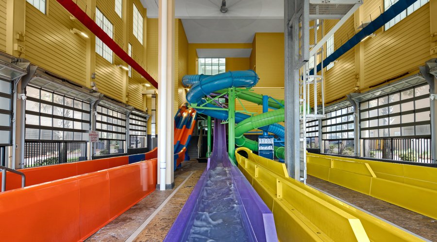 Indoor waterslides