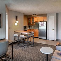 Two-Bedroom Suite - Kitchen & Living Room
