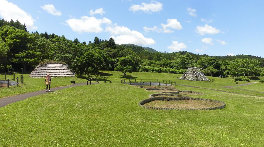 遺跡の全景