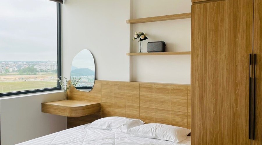 Bed room with City View Central.