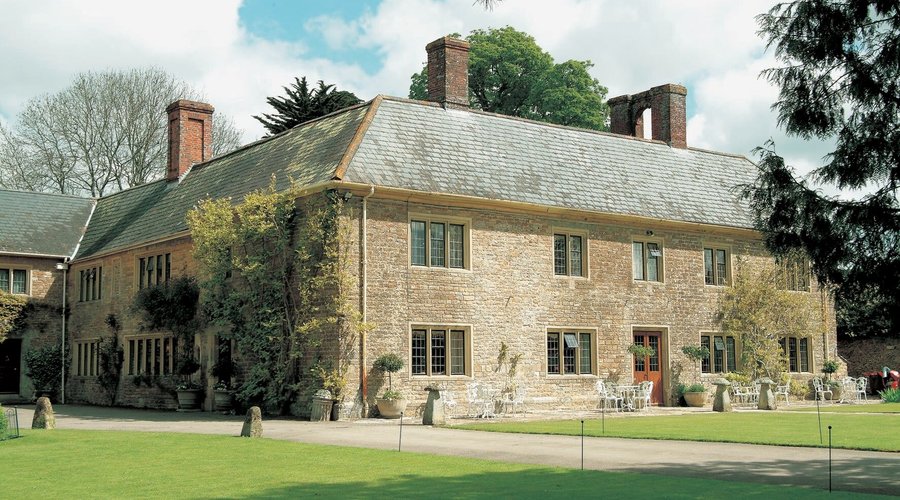 Front of the house from the garden