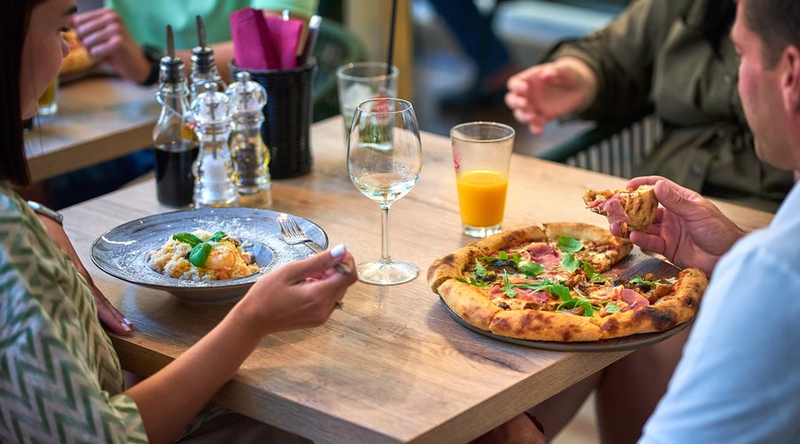 Risotto & pizza