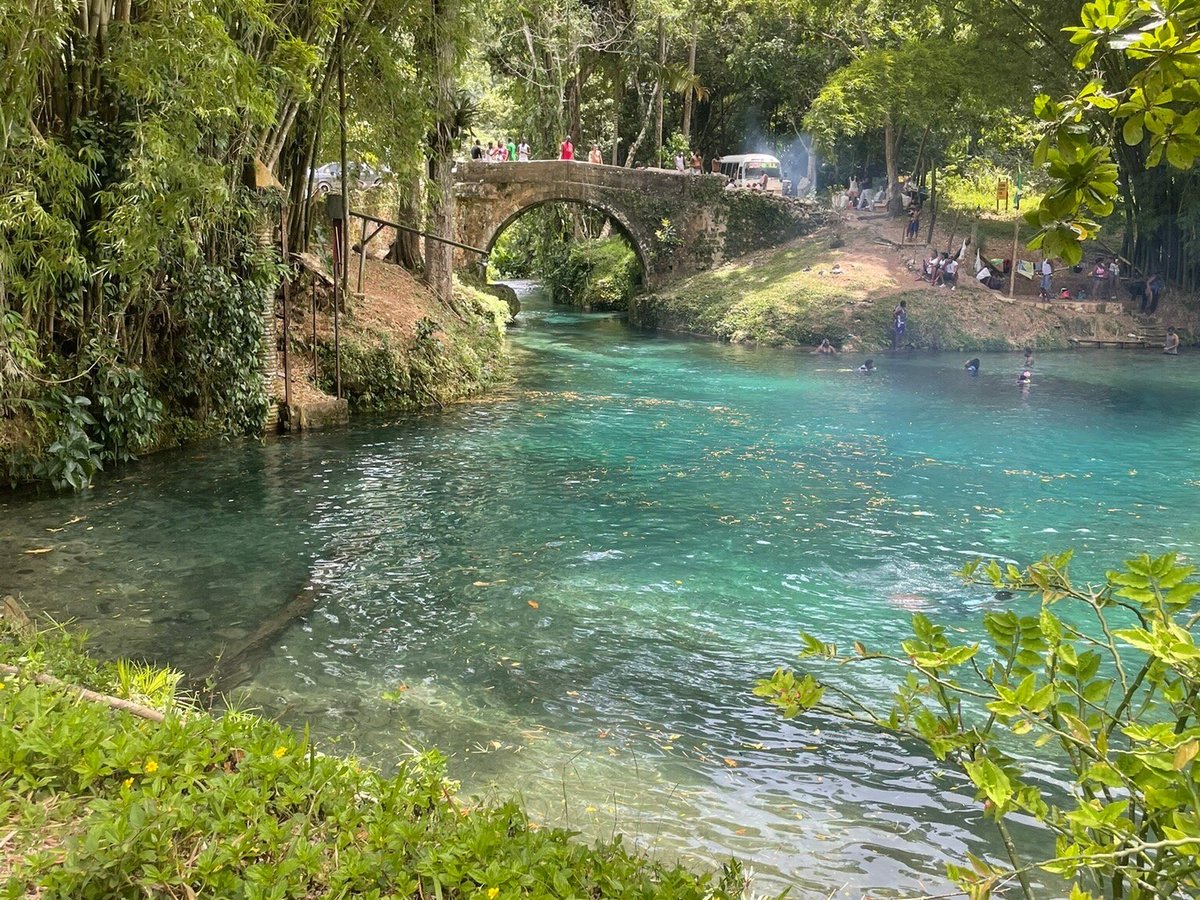 Old Spanish Bridge is always a vibe. #jamaicantiktok #oldspanishbridge, Jamaica