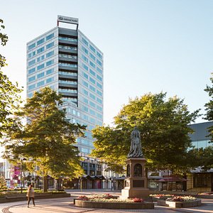 Crowne Plaza Christchurch is located opposite Victoria Square