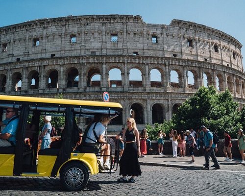 Rome: Appian Way Golf Cart Charter with Driver