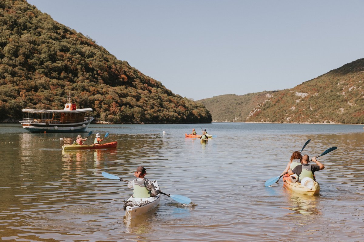 Kayaking Experience in Lim Bay Sea in The Croatian Fjord (Vrsar ...