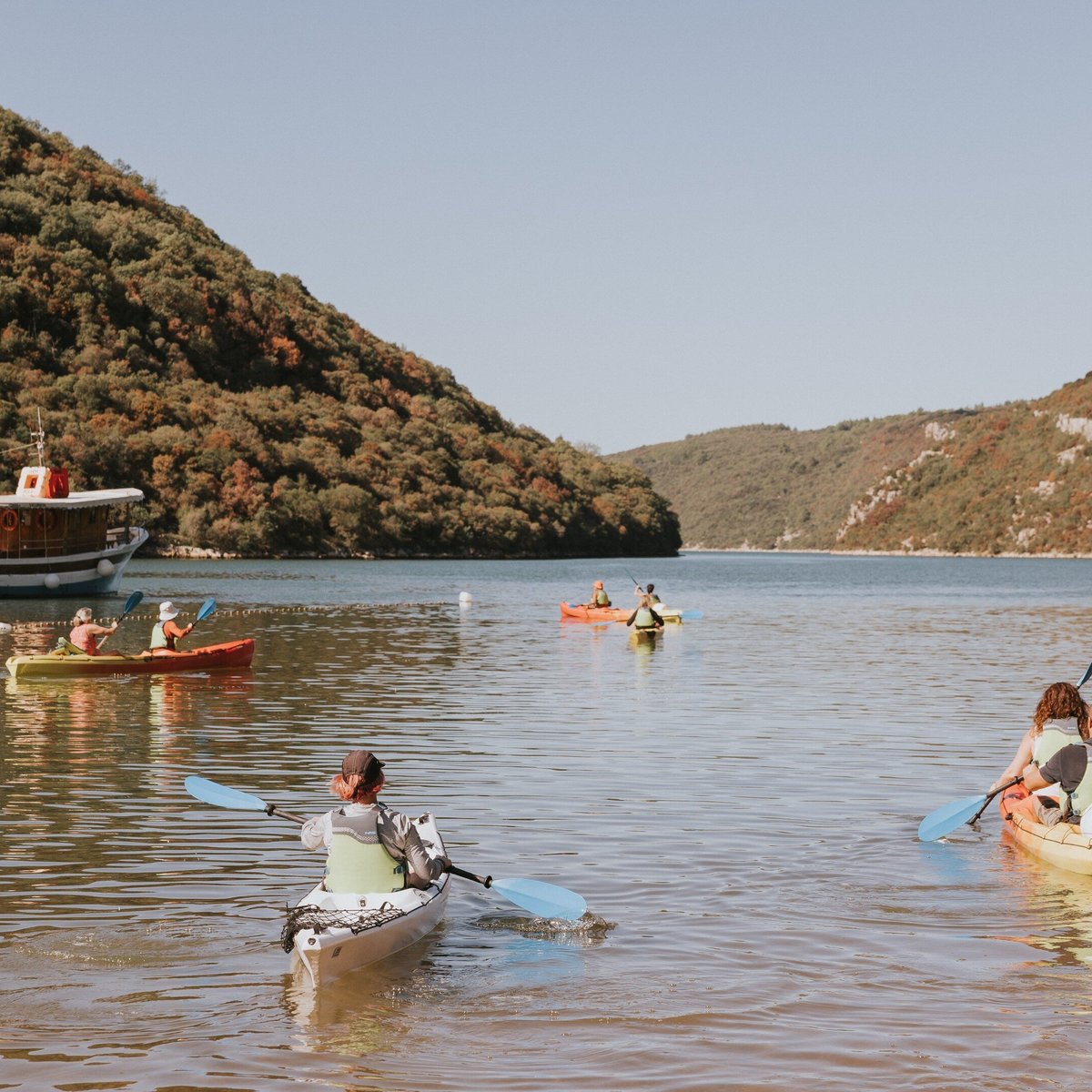 Kayaking Experience in Lim Bay Sea in The Croatian Fjord (Vrsar ...