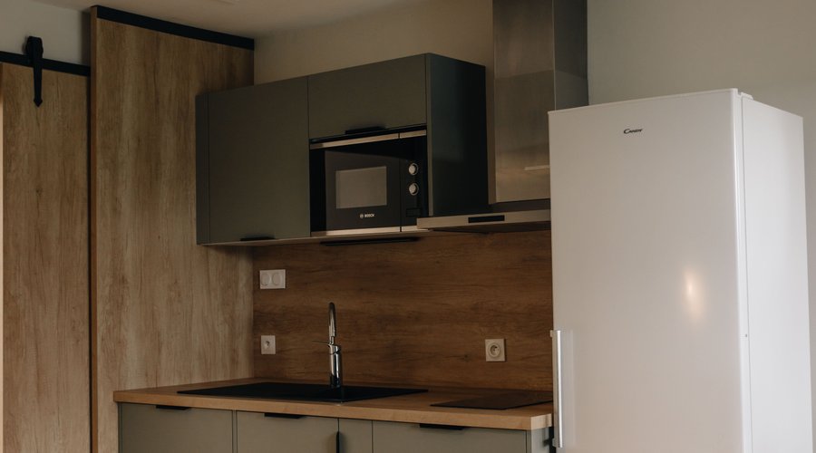 La cuisine! elle est pratique