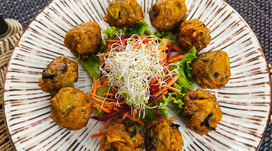¡Pakoras para el café o solo para compartir!