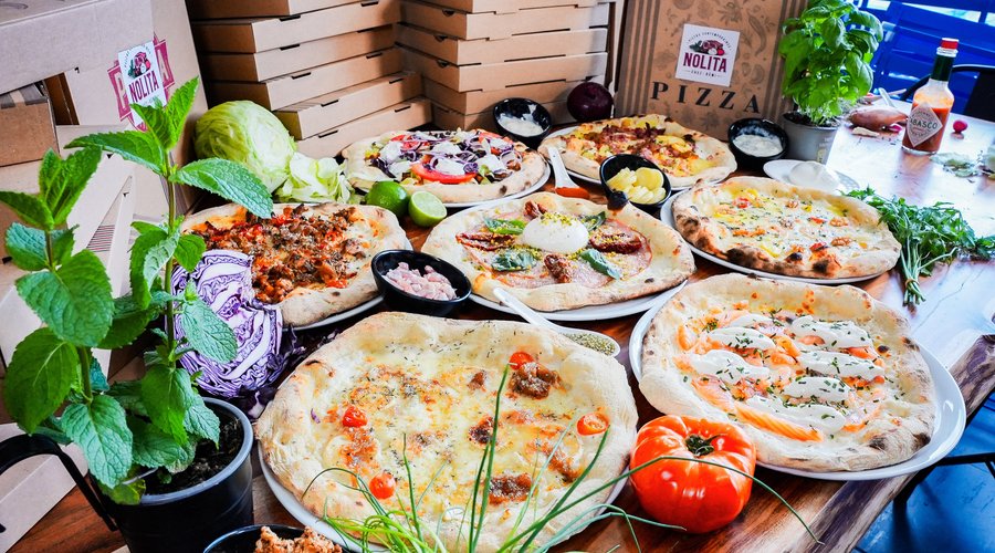Nos belles pizzas base crème <3