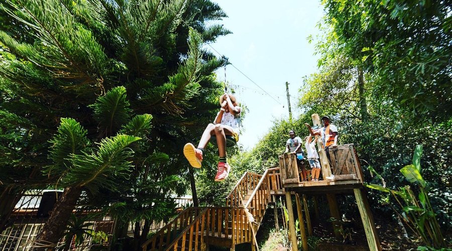 Mad fun at the zipline 🥰