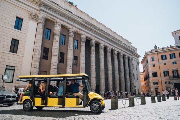 Rome: Appian Way Golf Cart Charter with Driver