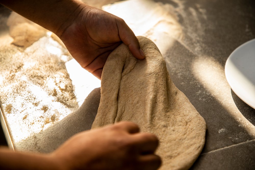 Masa madre elaborada con harina orgánica de Oaxaca